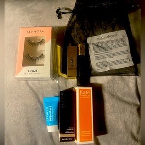 Sephora bundle,Full set of lashes and small sized goodies!